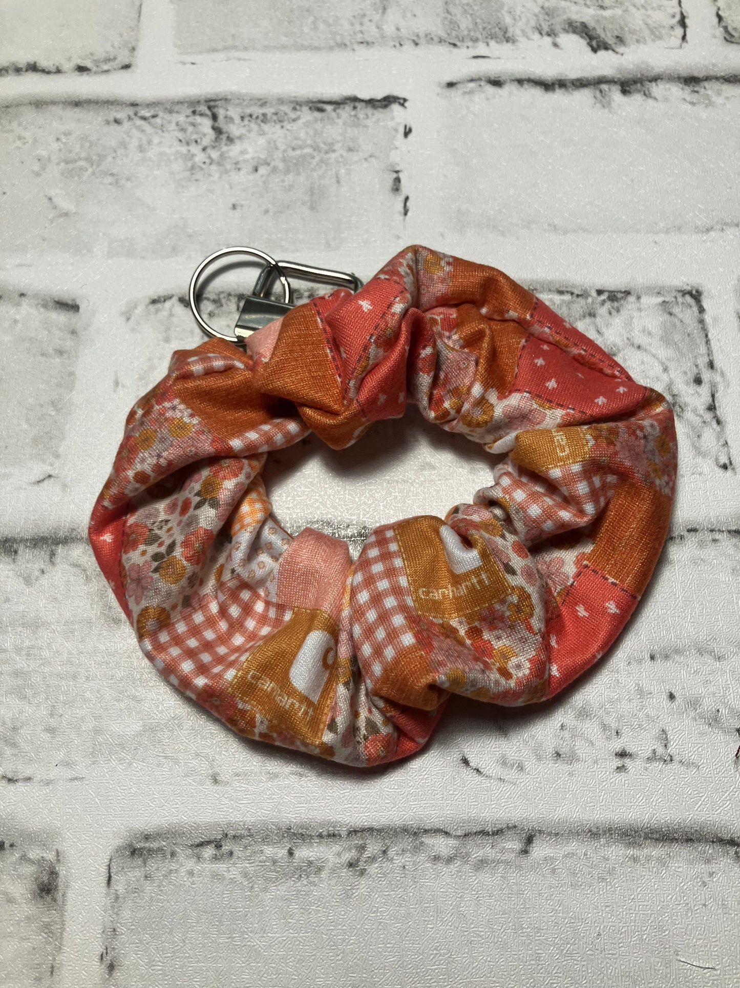 Boho workwear scrunchies keychain