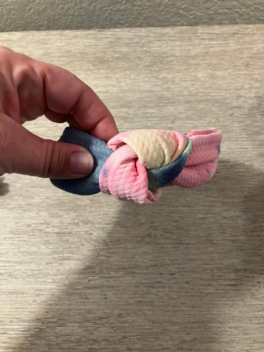 Tie dye top knot headbands