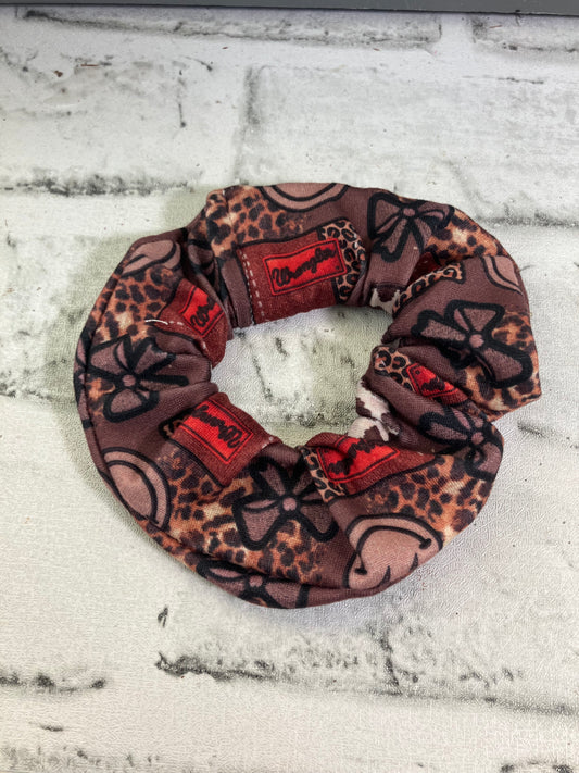 Smiley wrangler scrunchies