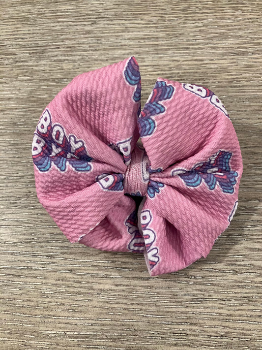 Boy bye clip bows