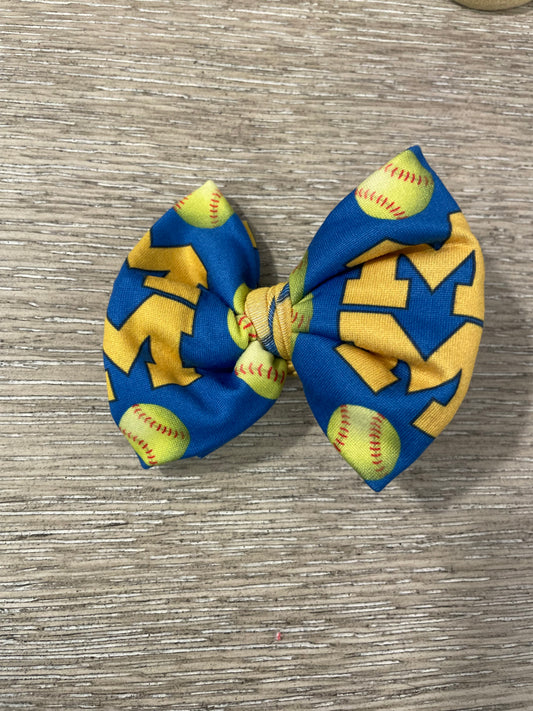 Mitchell softball clip bows