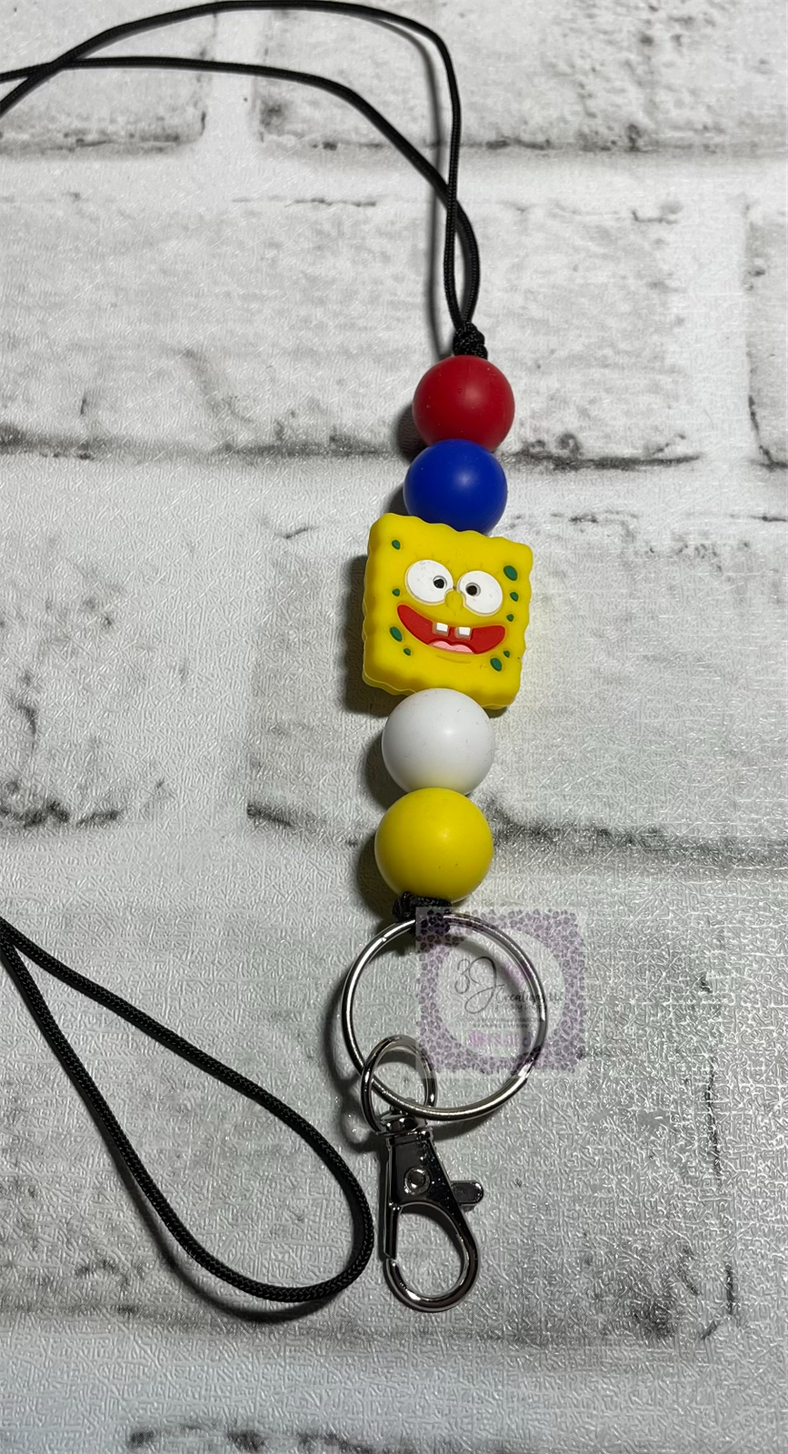 Sponge lanyard🩵