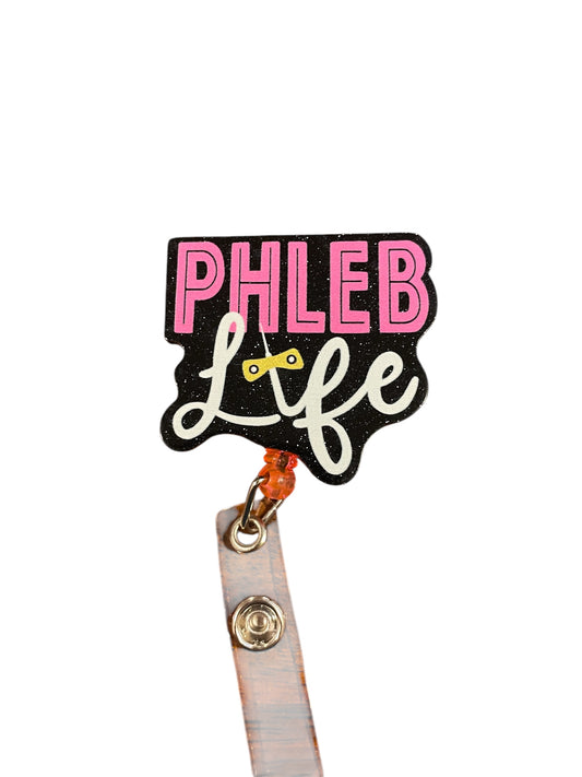 Phleb life badge ree