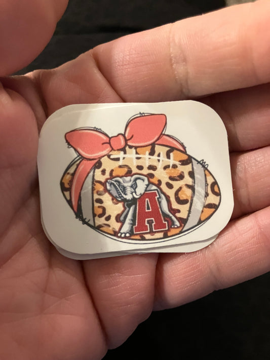 Leopard bow Alabama football