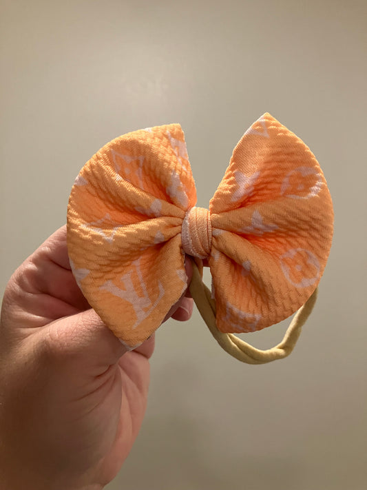 Yellow high end nylon bow