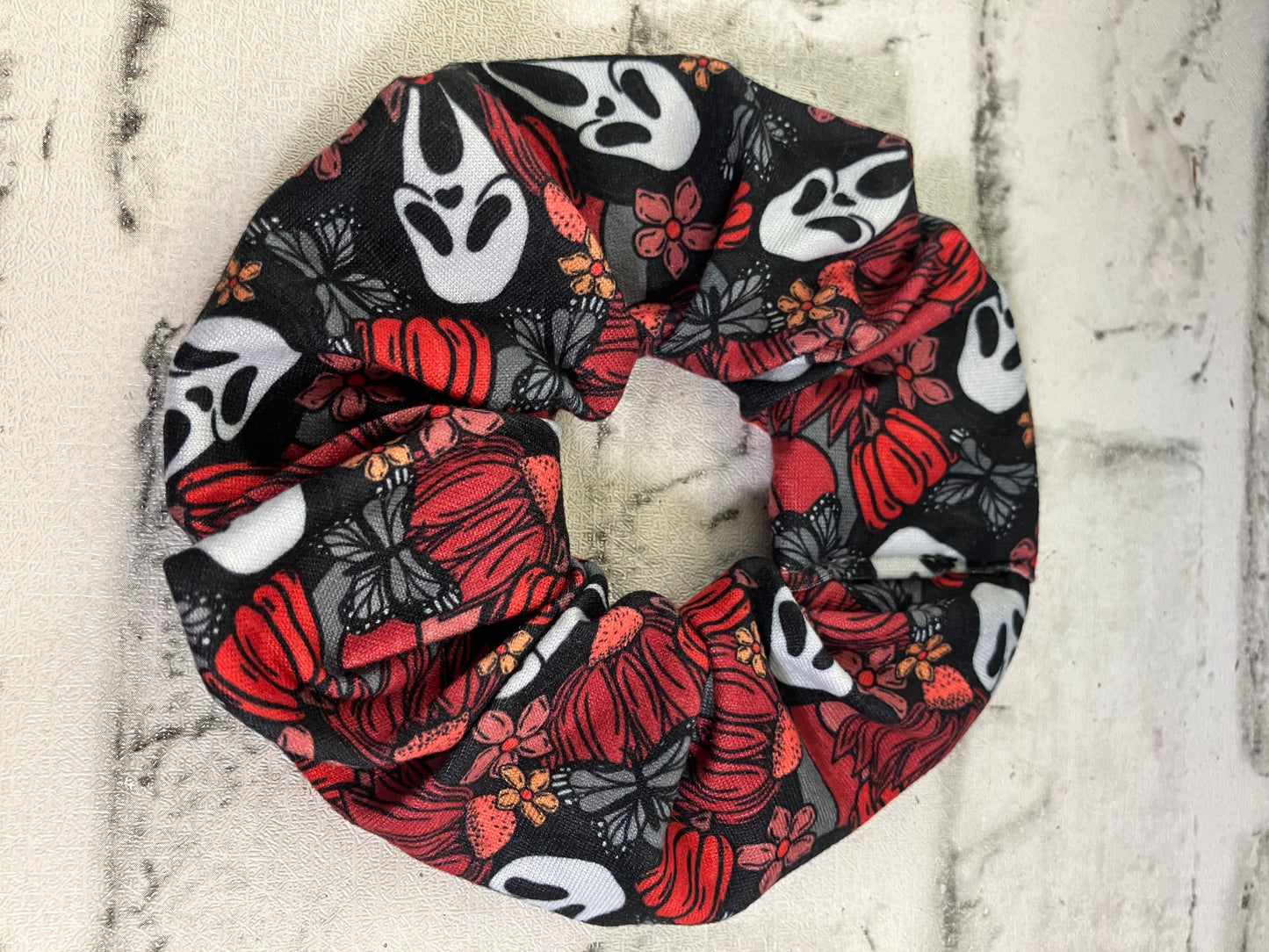 Ghostface scrunchies