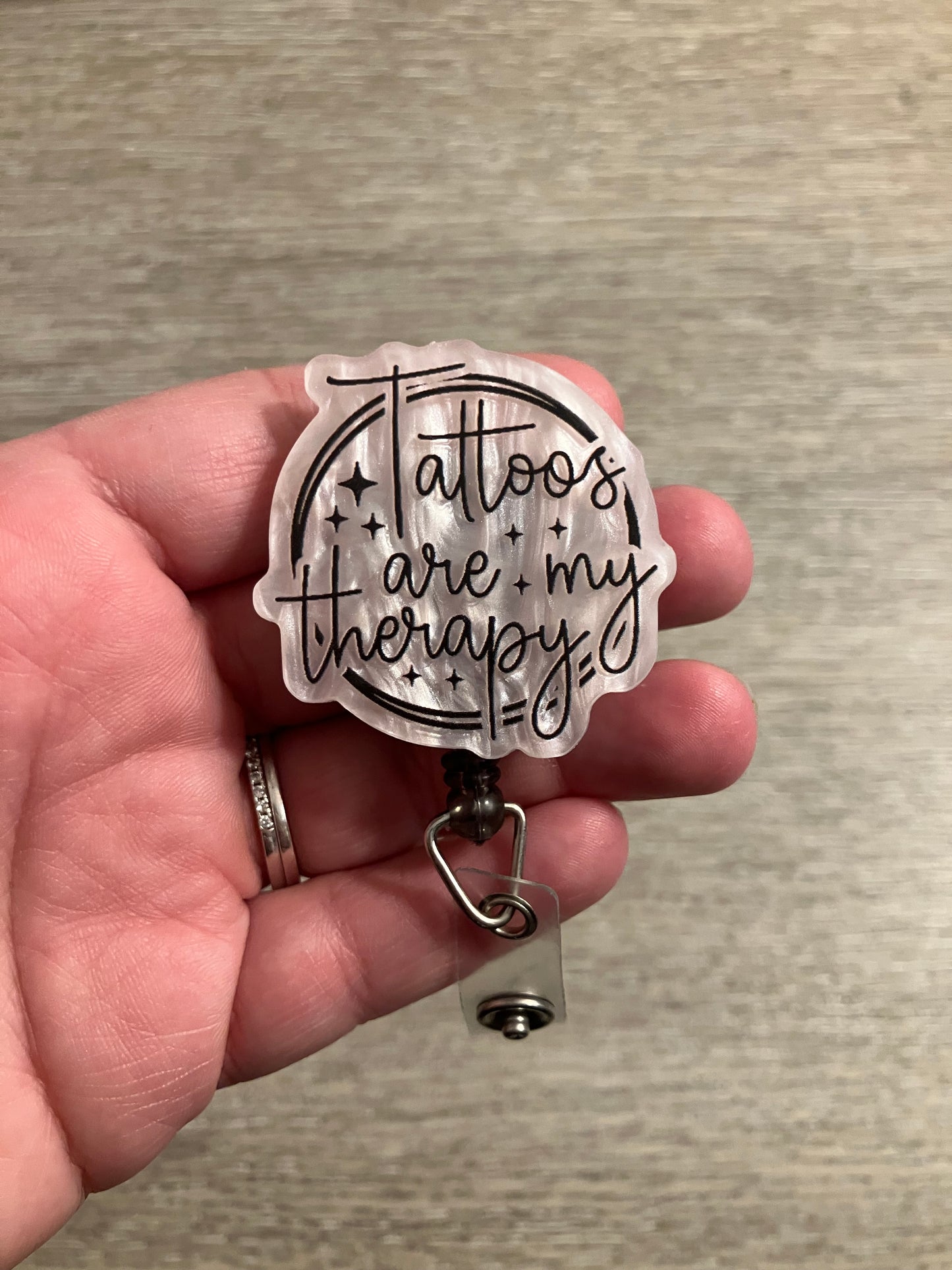 Tattoos are my therapy badge reels