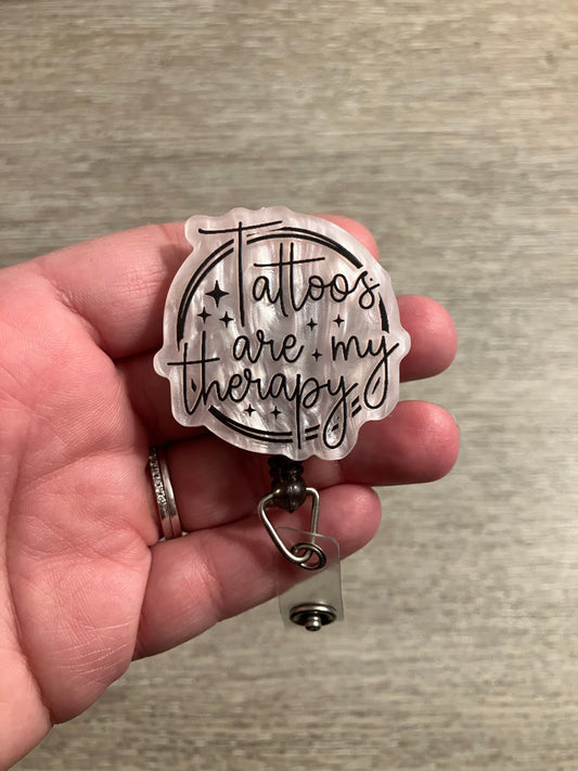 Tattoos are my therapy badge reels
