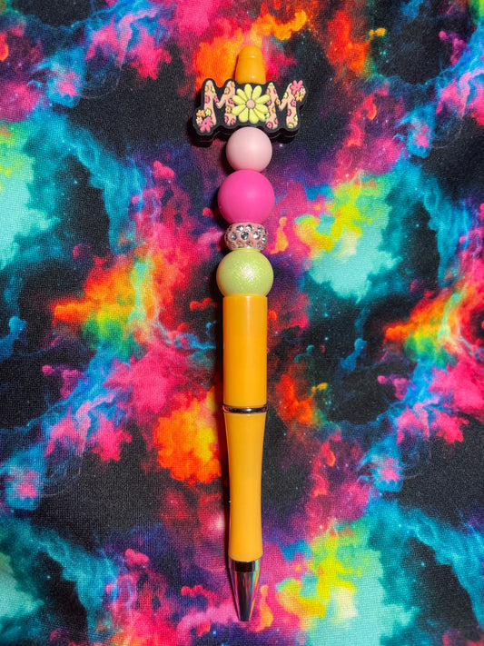 Mom flower pen