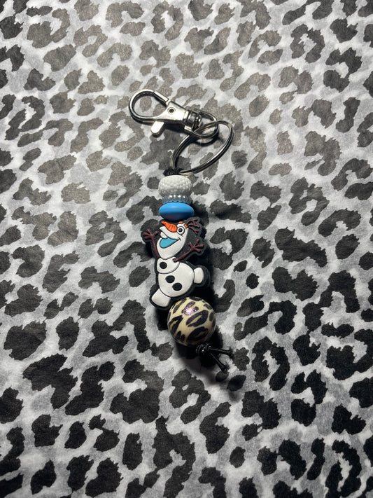Snowman keychain