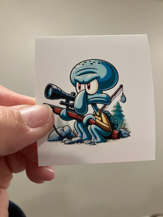 Squidward stickers