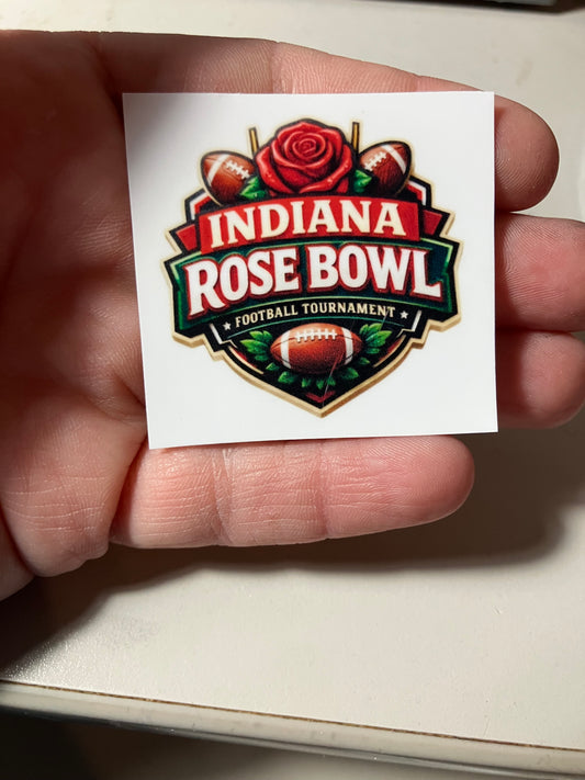 Indiana rose stickers