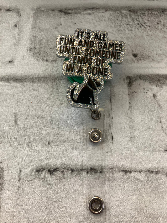 It’s all fun and games badge reel