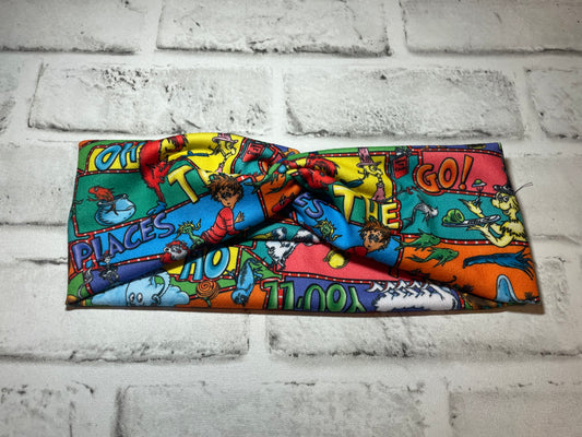 Books Seuss child headbands💚