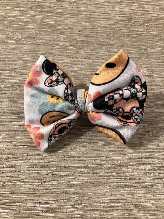 Boho mouse clip bow
