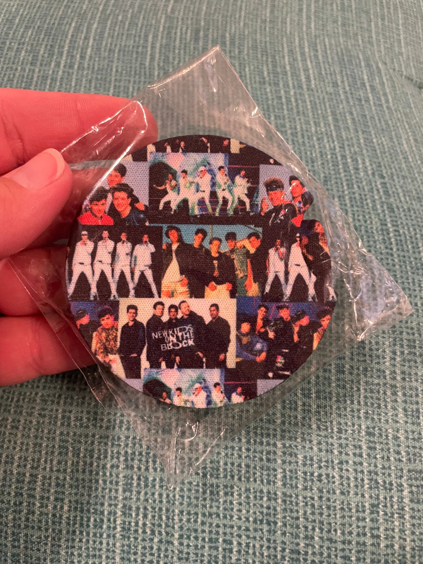 NKOTB car coasters