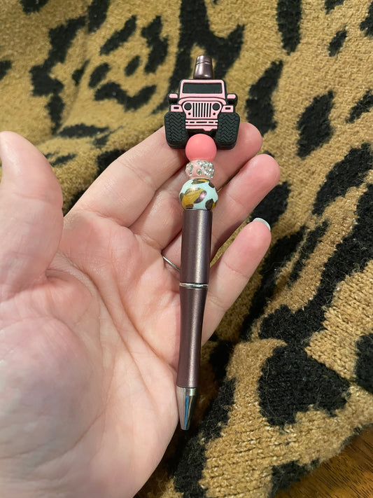 Pink offroad pen