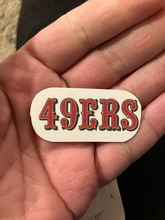 49ers stickers