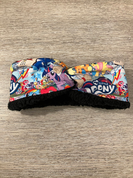 Little pony child ear warmers💜