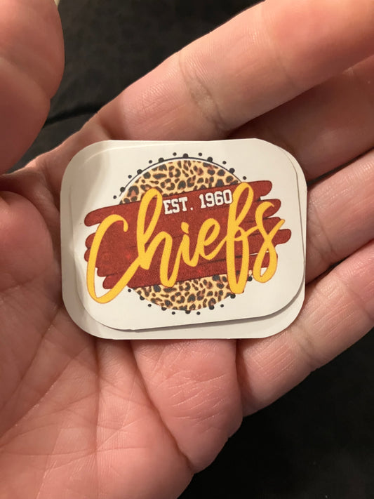 Leopard chiefs stickers