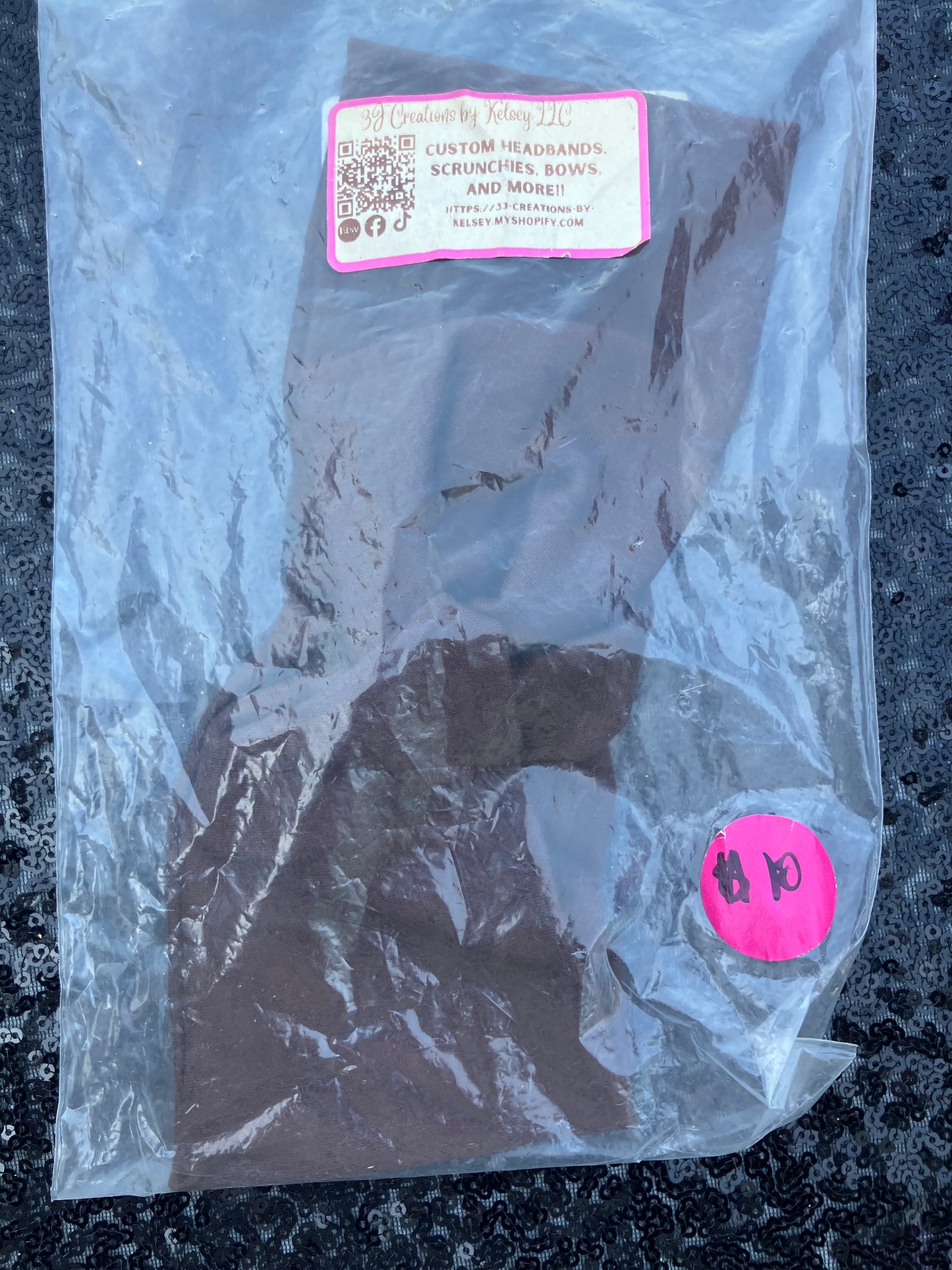 Chocolate child headband