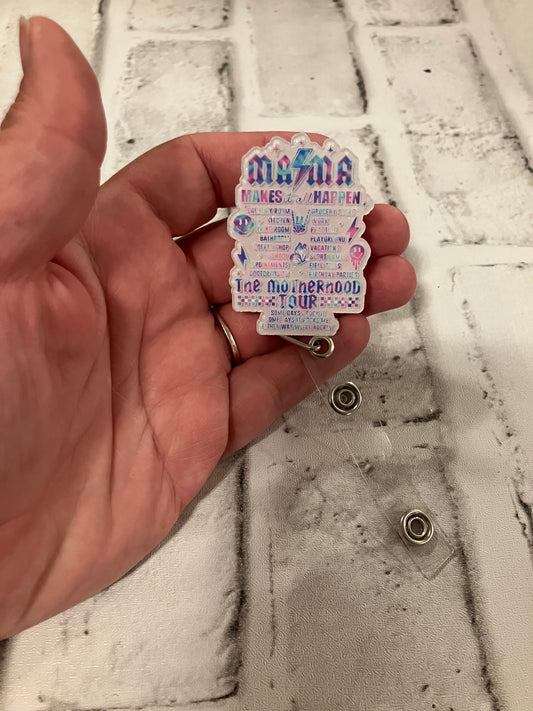 Mama tour badge reel
