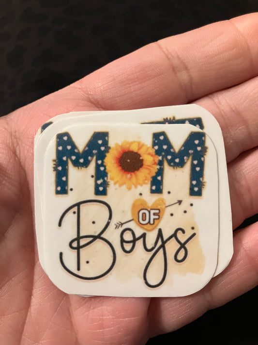 Mom of boys stickers