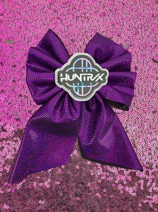 Purple huntrix sailor bow