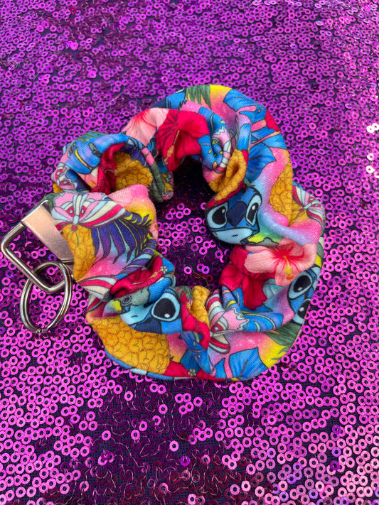 Hawaiian 626 scrunchie keychain