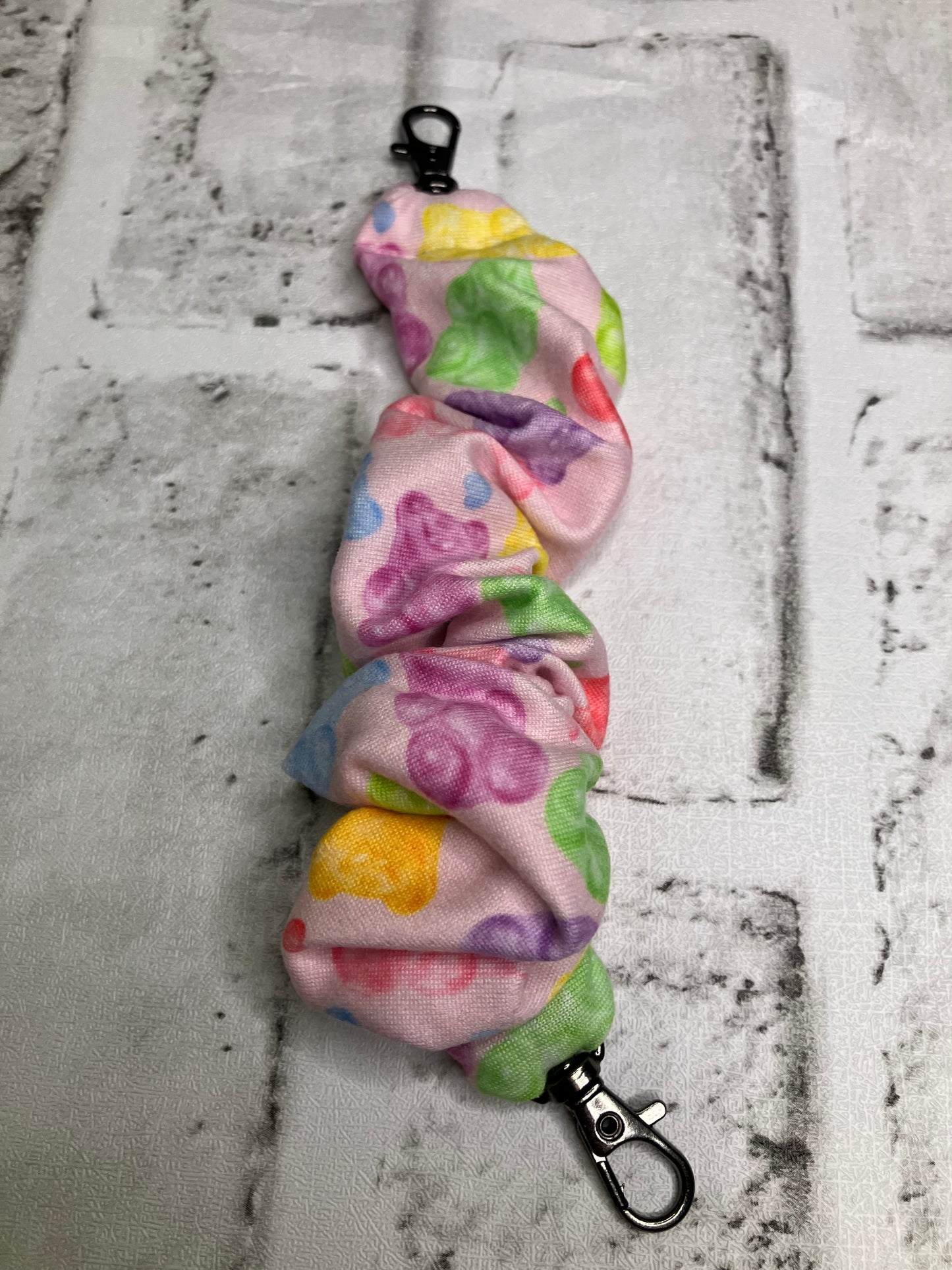 Gummy bears scrunchie phone holder