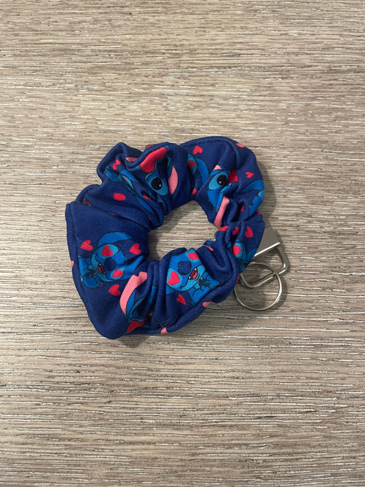 626 Scrunchie keychains