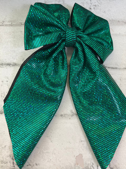 Green sailor bows