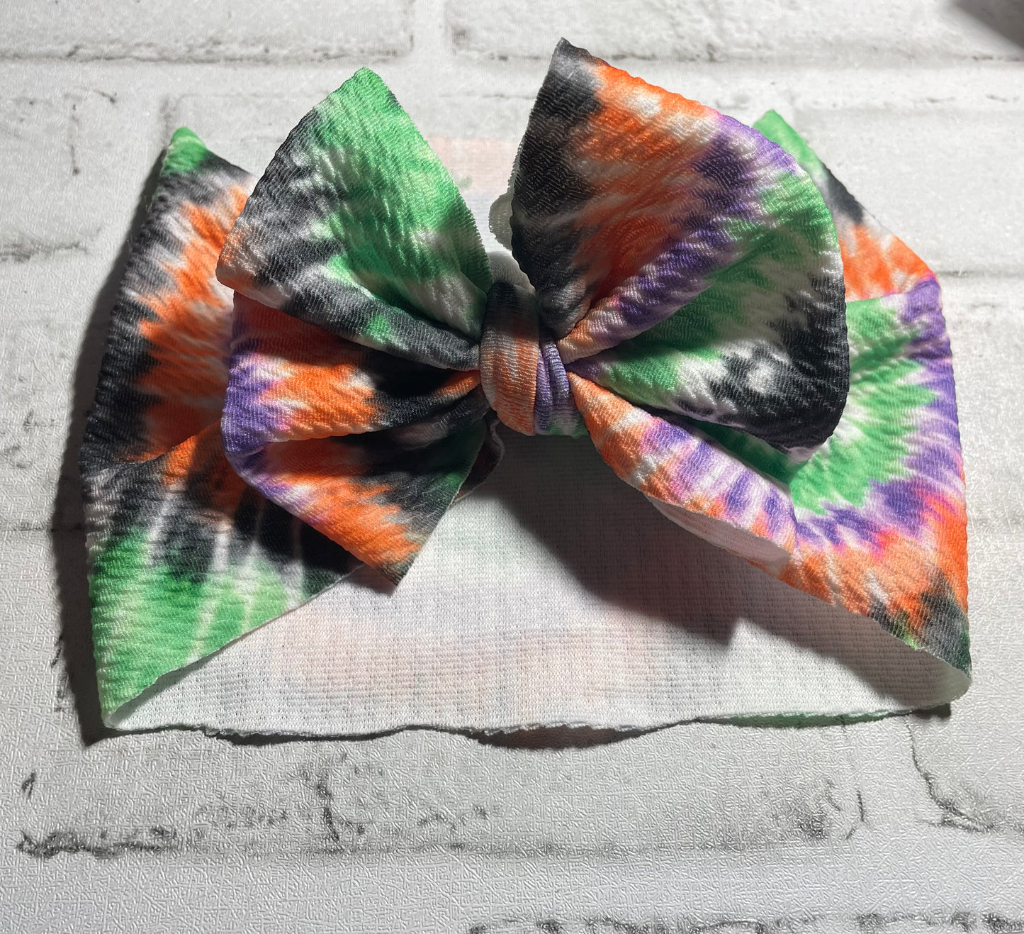 Halloween tie dye toddler wraps