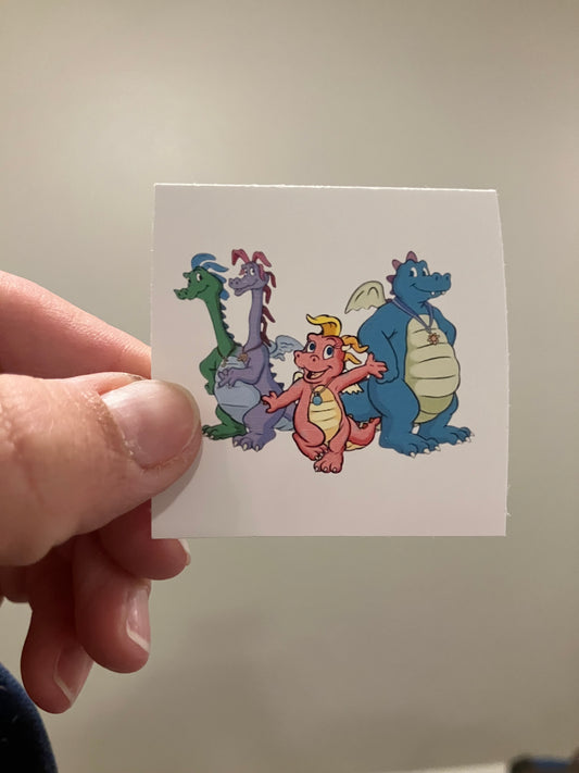 Dragon tales stickers