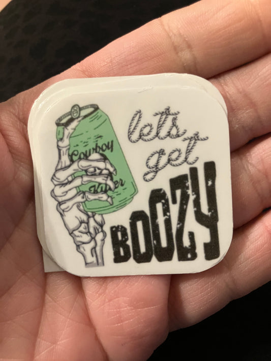 Let’s get boozy stickers