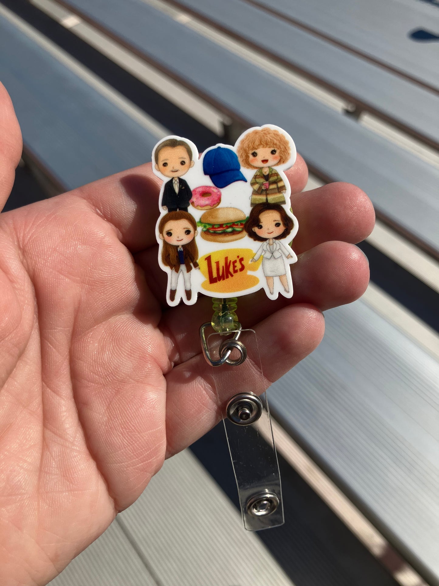 Luke’s coffee badge reel