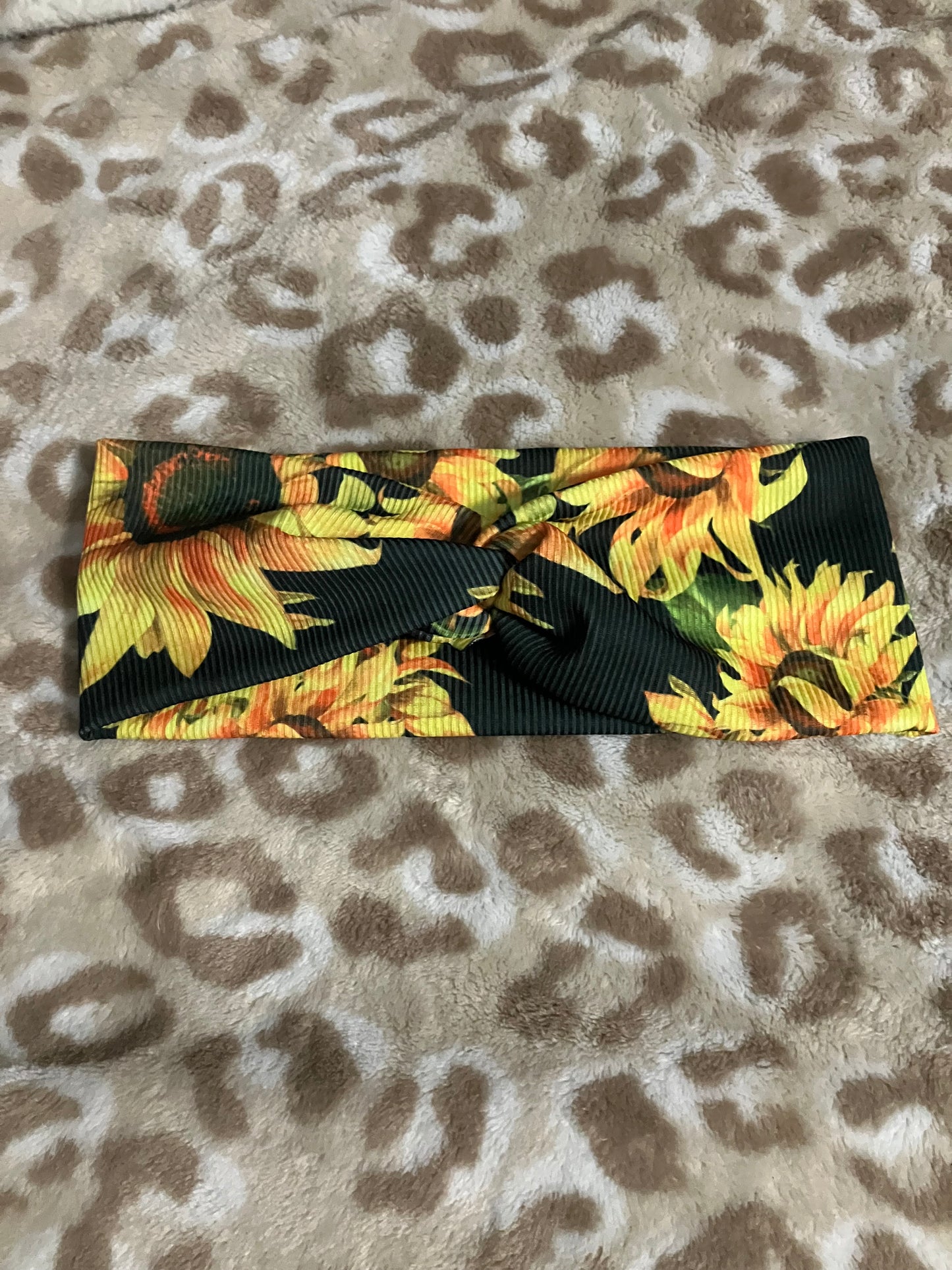 Sunflower child headbands