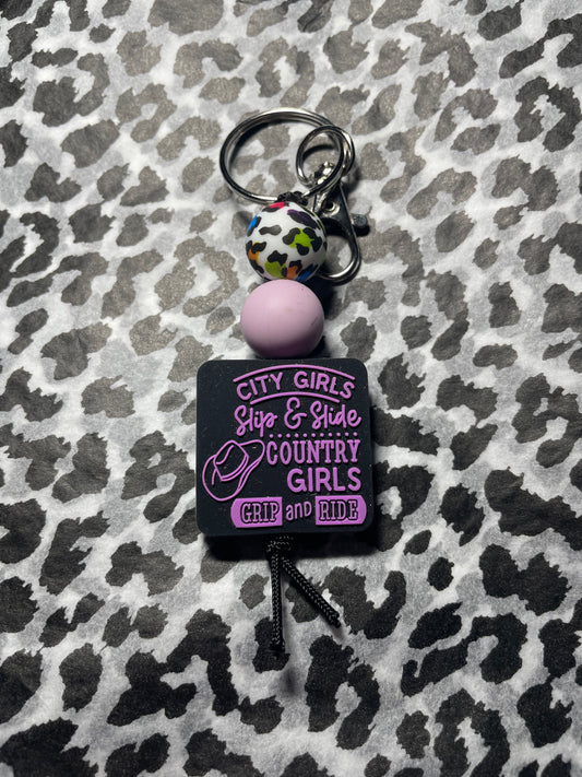 City girls keychains