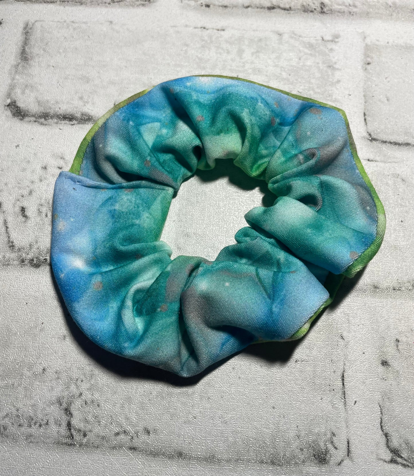 Rainbow tie dye scrunchies