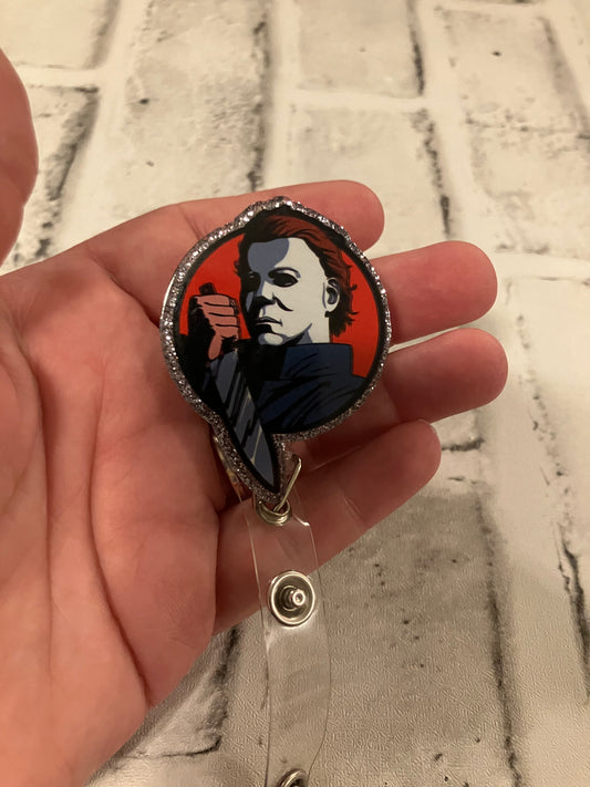 Micheal badge reel