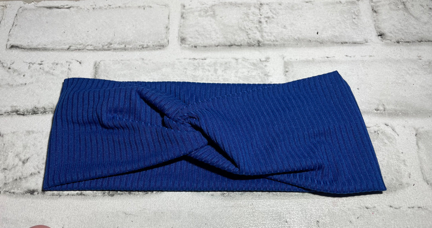 Royal blue ribbed child