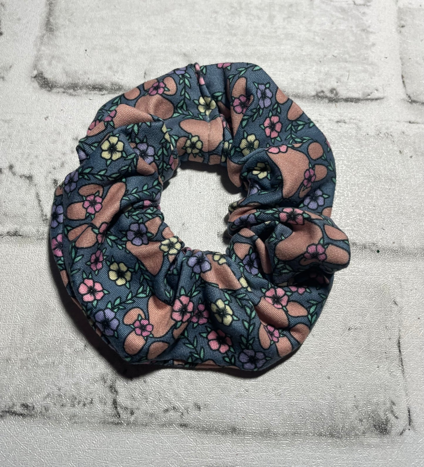 Floral paw scrunchies