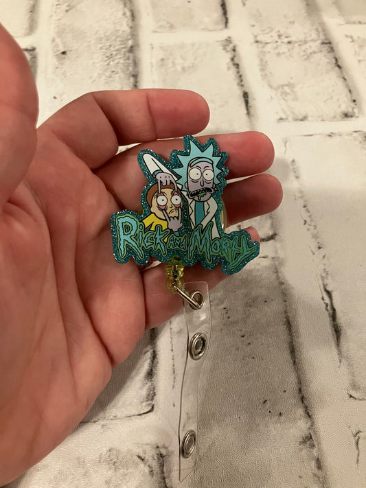 Rick and Morty badge reel