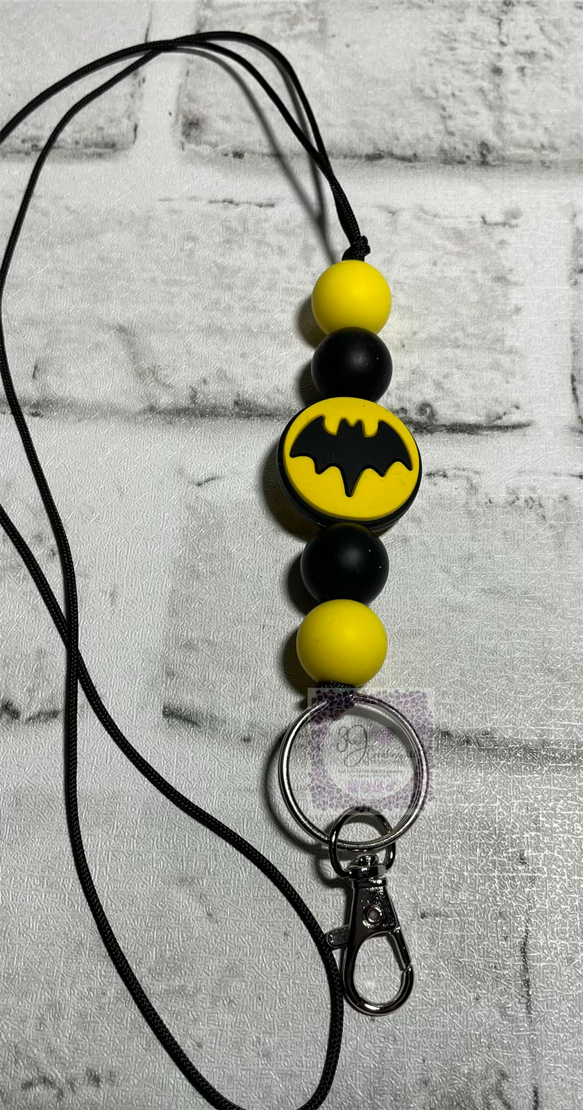 Bat guy lanyard🩵