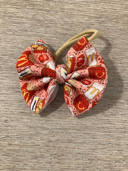 Meals happy nylon bows