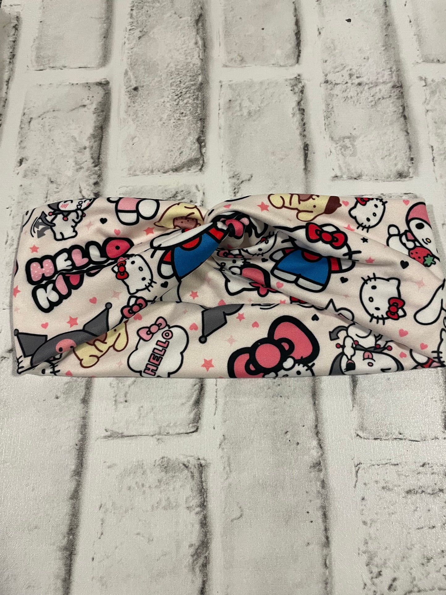 Kitty hello adult headbands💚