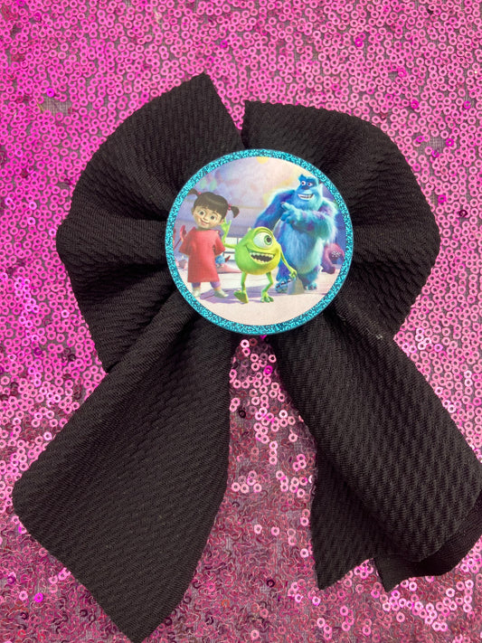 Monsters black sailor bow
