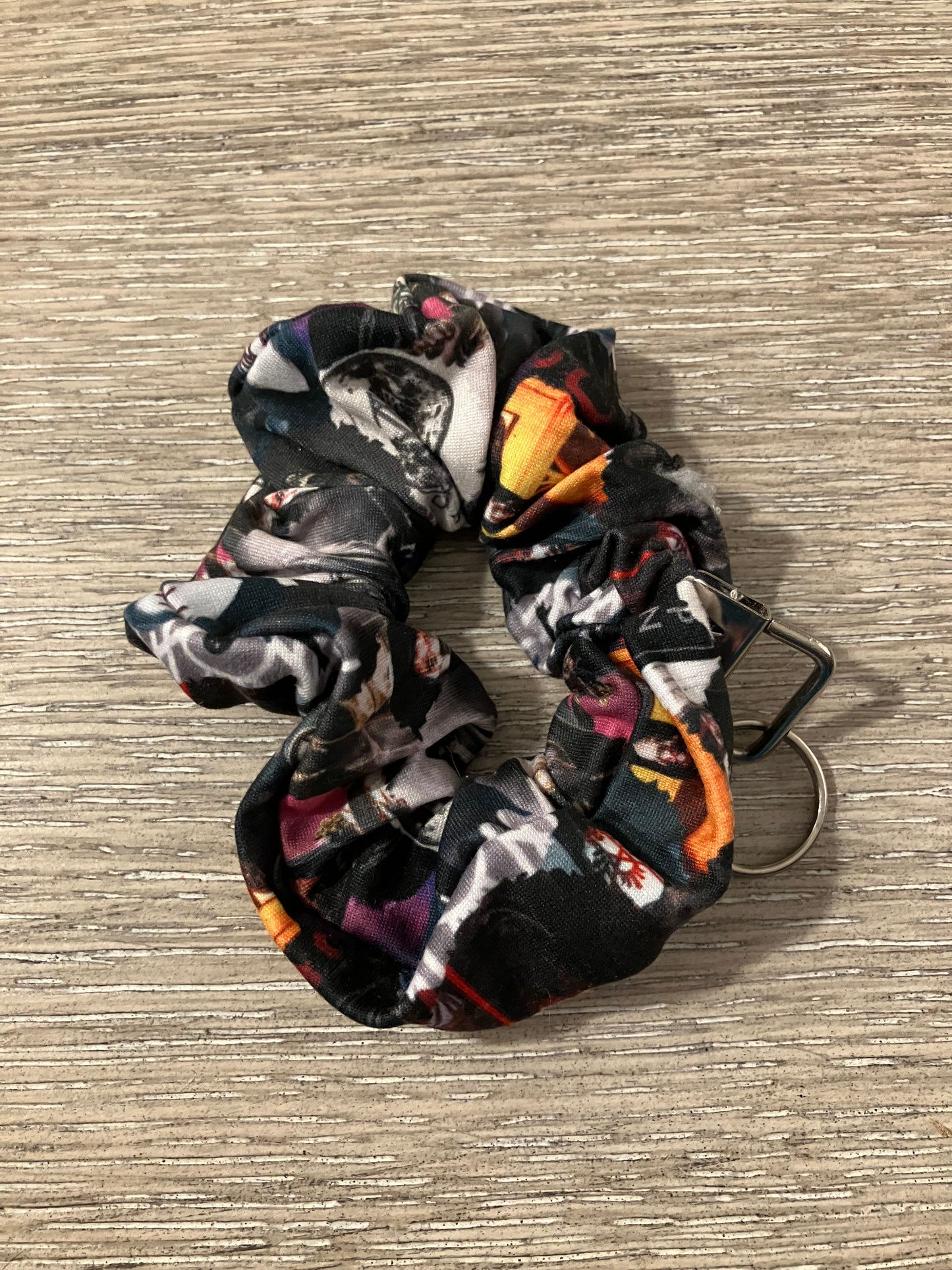 Sleep token scrunchie keychain