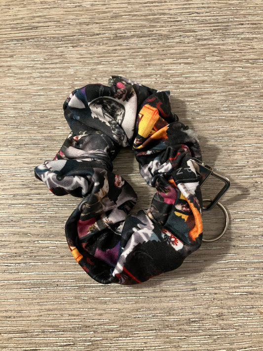 Sleep token scrunchie keychain