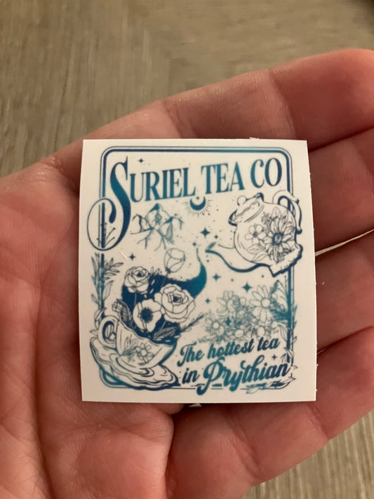 Suriel Tea Co stickers
